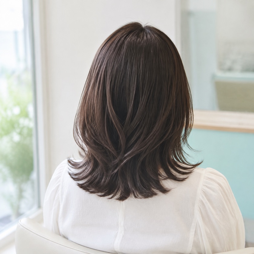 艶のあるレイヤーヘアスタイル